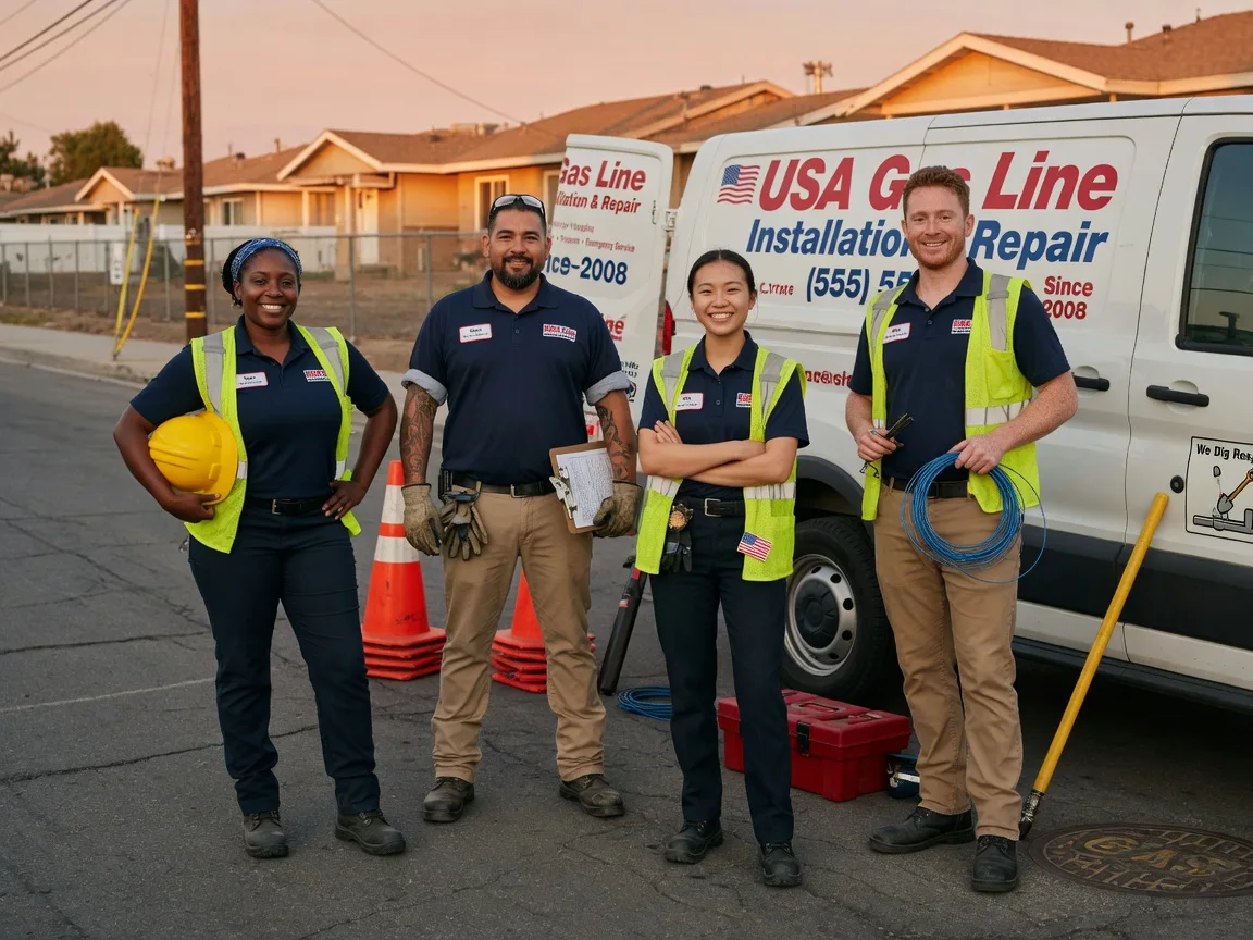 Gas Line Installation company in Cashion, OK